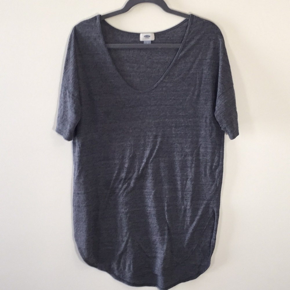 Gray Tunic T-shirt Old Navy